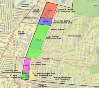 map_of_amberley_village_businesses