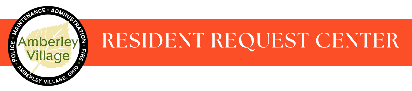 Resident Request Center Form Header